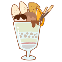 チョコバナナサンデー